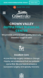 Mobile Screenshot of crownvalleysurgicalcenter.com